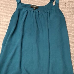 Lane Bryant size 18 teal tank top